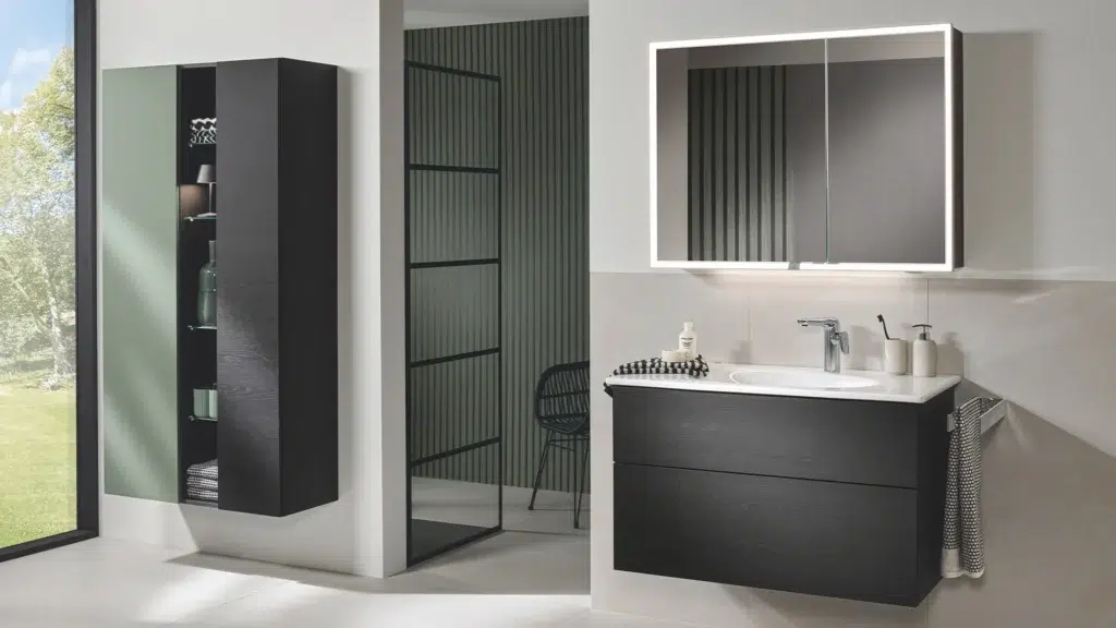 Badshow 2025 bei ELEMENTS Braunschweig – moderne Badausstellung mit Designideen von Meisterbetrieb Kelm und Heizung Thielecke.